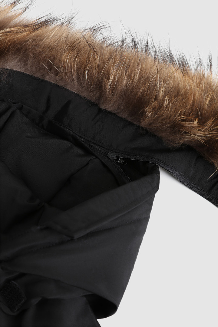 Girl's Arctic Parka with removable fur Black photo 4 | Woolrich