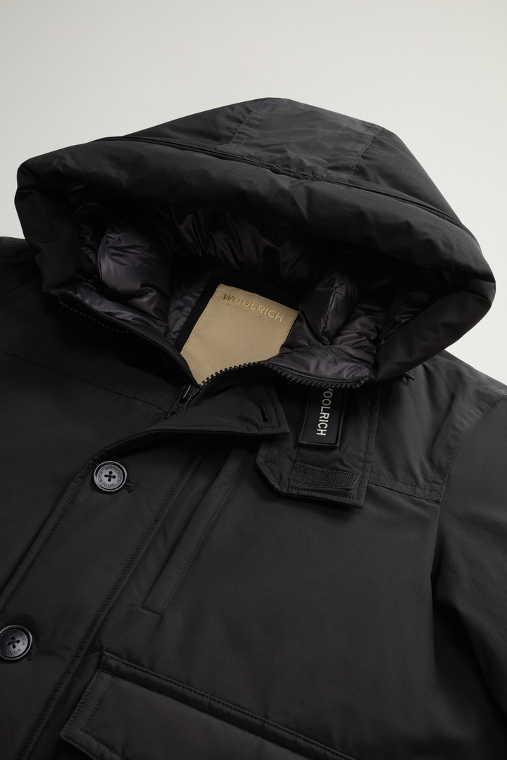 Ramar Cloth Bomber Jacket with Detachable Hood Black photo 7 | Woolrich