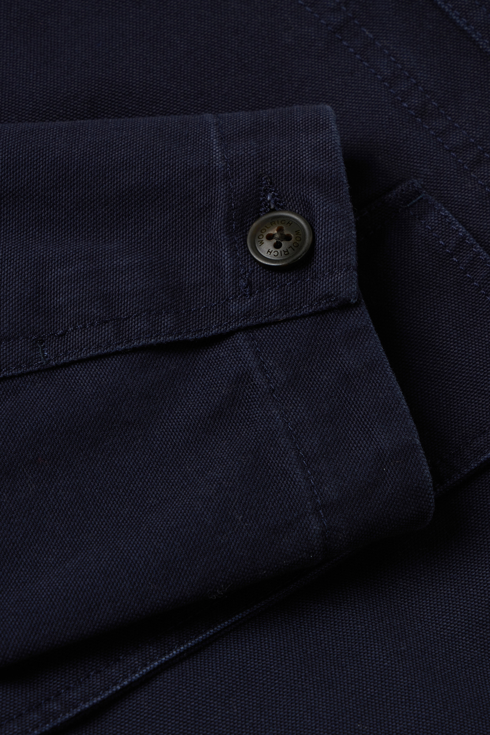 3-in-1 Jacket in Pure Cotton - One Of These Days / Woolrich Blue photo 16 | Woolrich