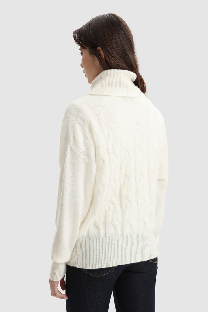 Pull à col roulé en cachemire