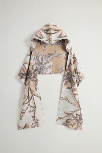 Cape-Schal aus Wollmischung Beige | Woolrich