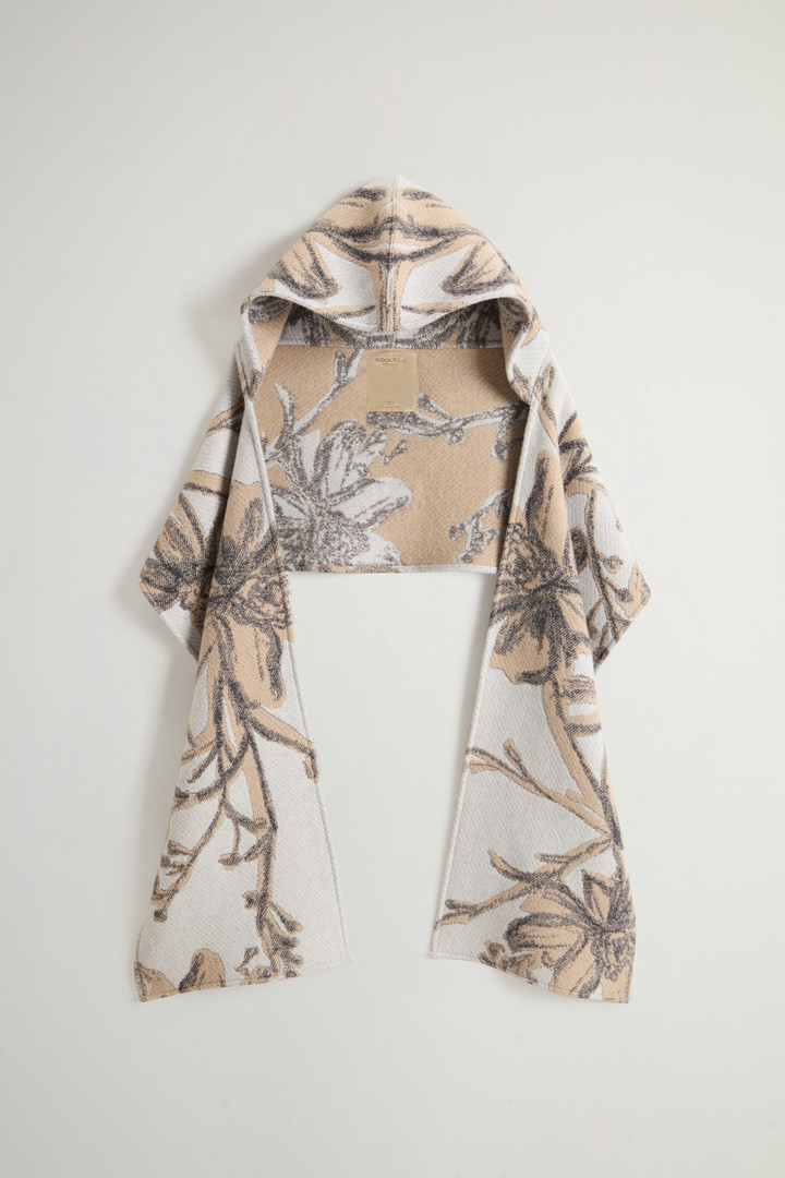 Cape-Schal aus Wollmischung Beige photo 1 | Woolrich