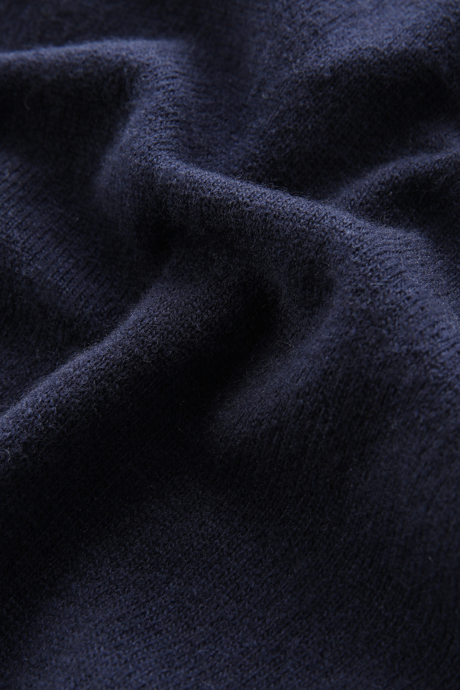 Mixed Wool and Cashmere V-Neck Sweater Blue photo 8 | Woolrich