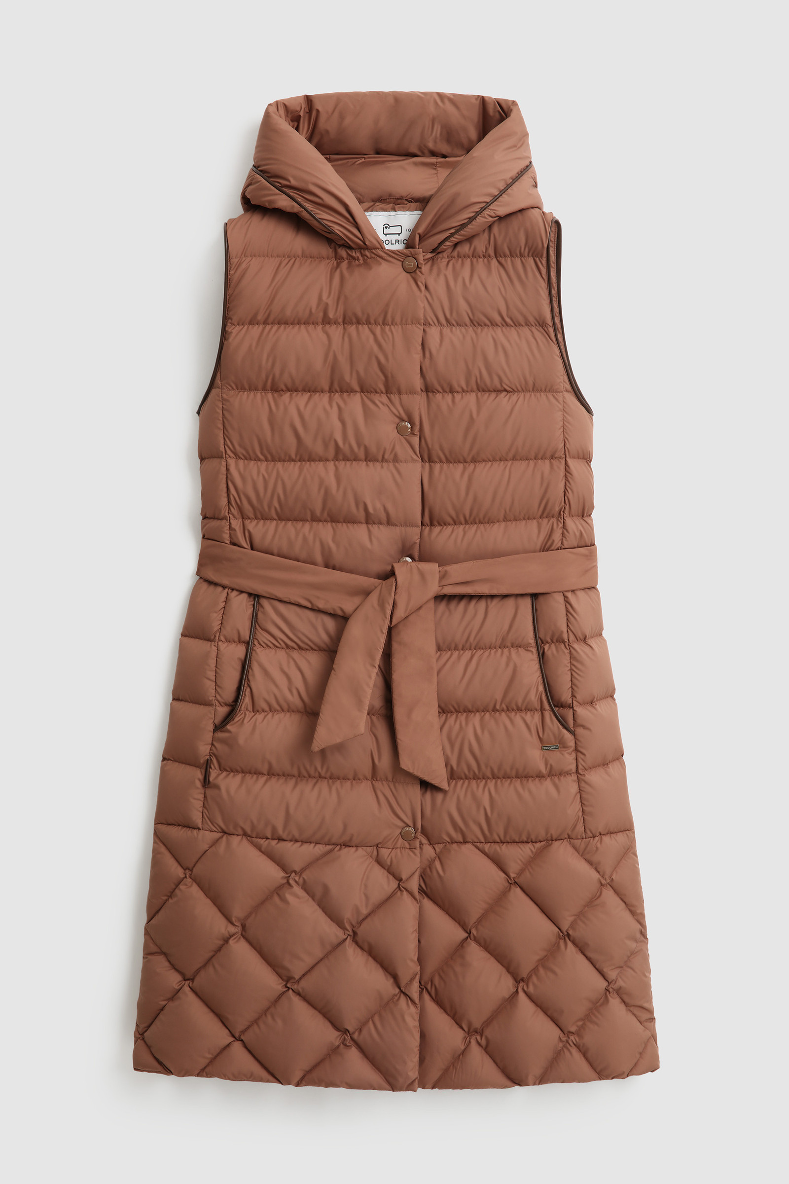 Ellis long quilted Vest
