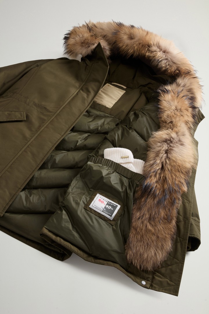 Military Jacket in Ramar Cloth Green photo 4 | Woolrich