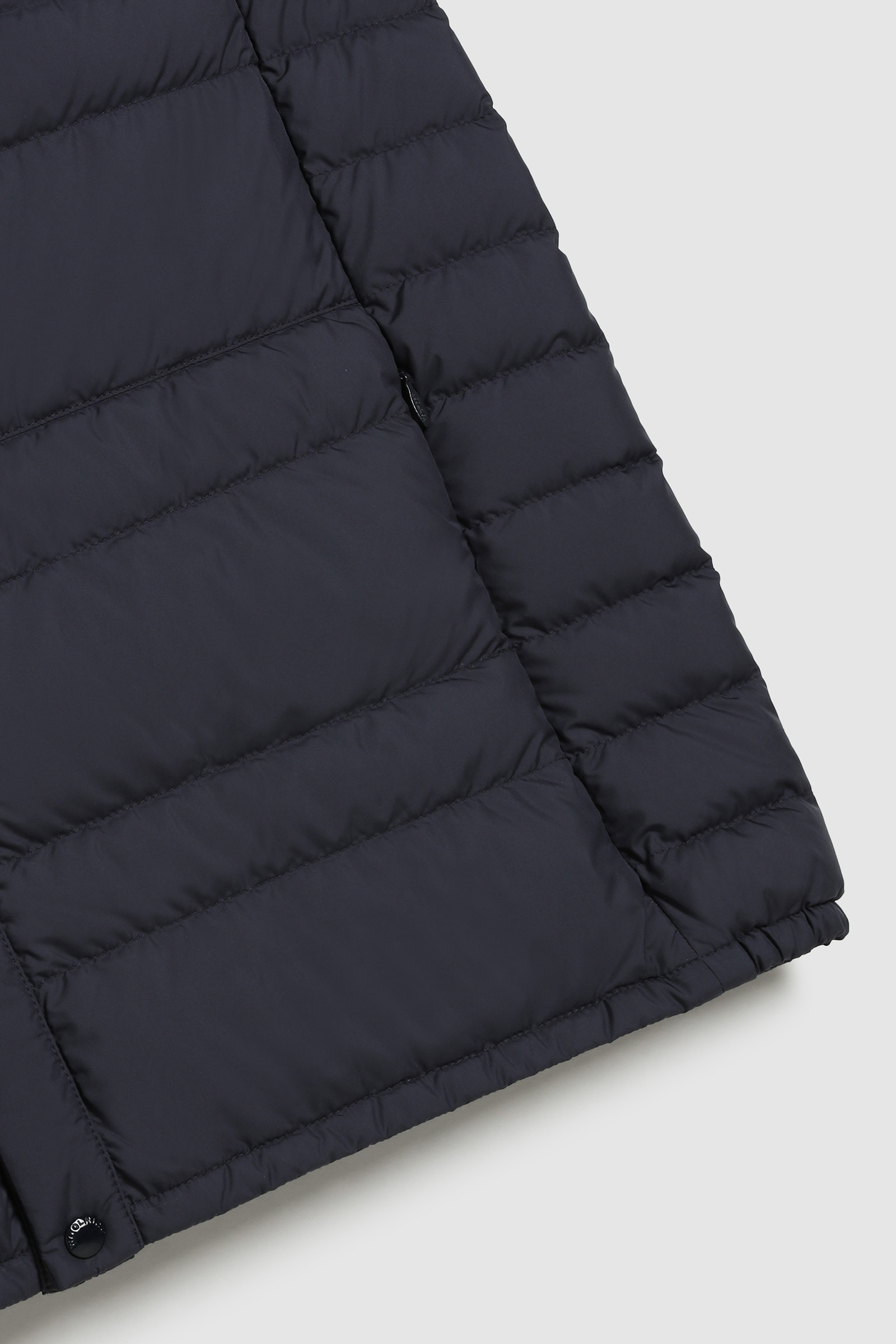 Lightweight Foldable Microfiber Vest Blue photo 9 | Woolrich