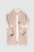 Terra pile fleece long jacket