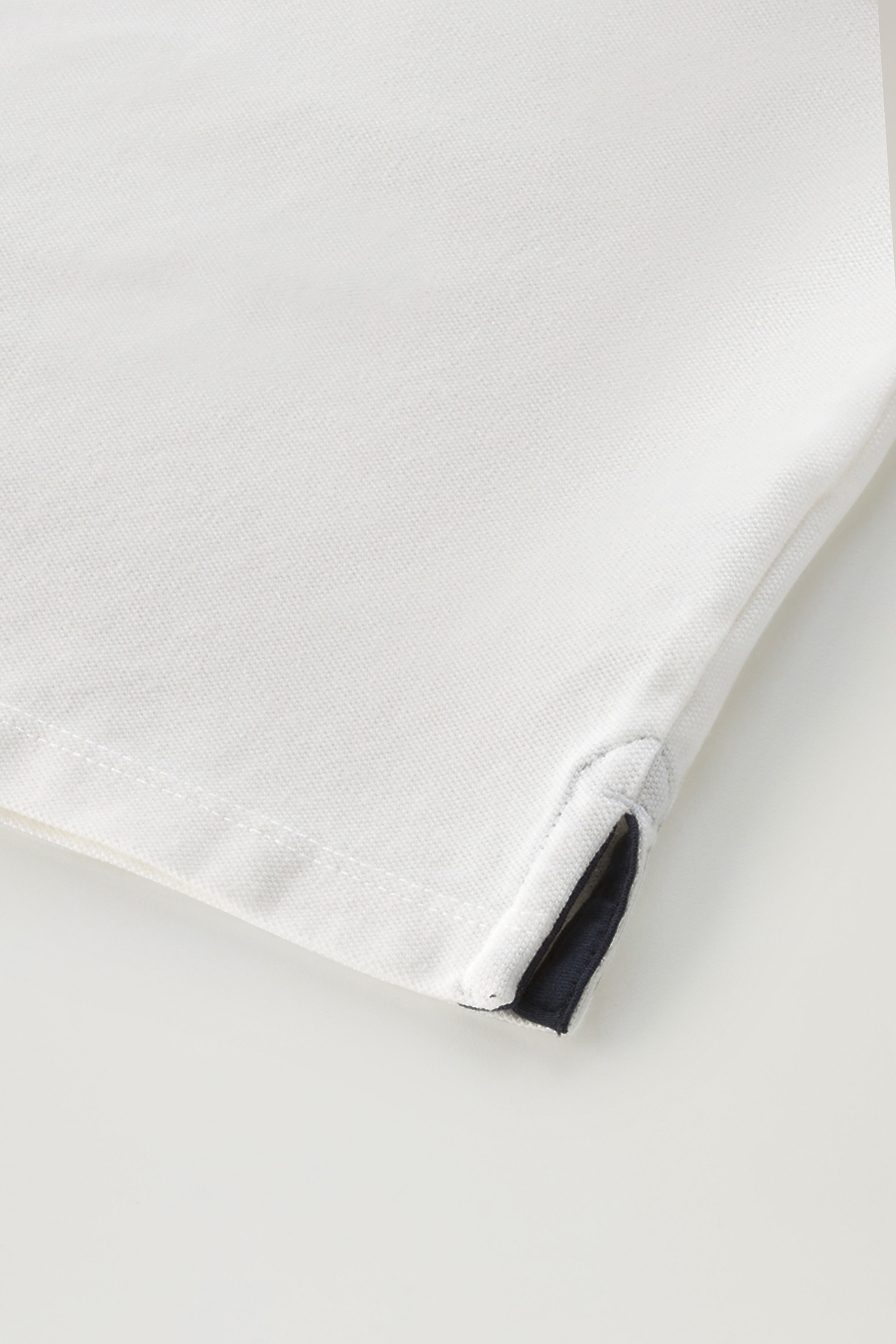 Polo Monterey da bambino in cotone piquet elasticizzato bianco photo 4 | Woolrich
