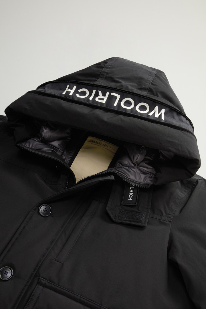 Ramar Cloth Bomber Jacket with Detachable Hood Black photo 8 | Woolrich