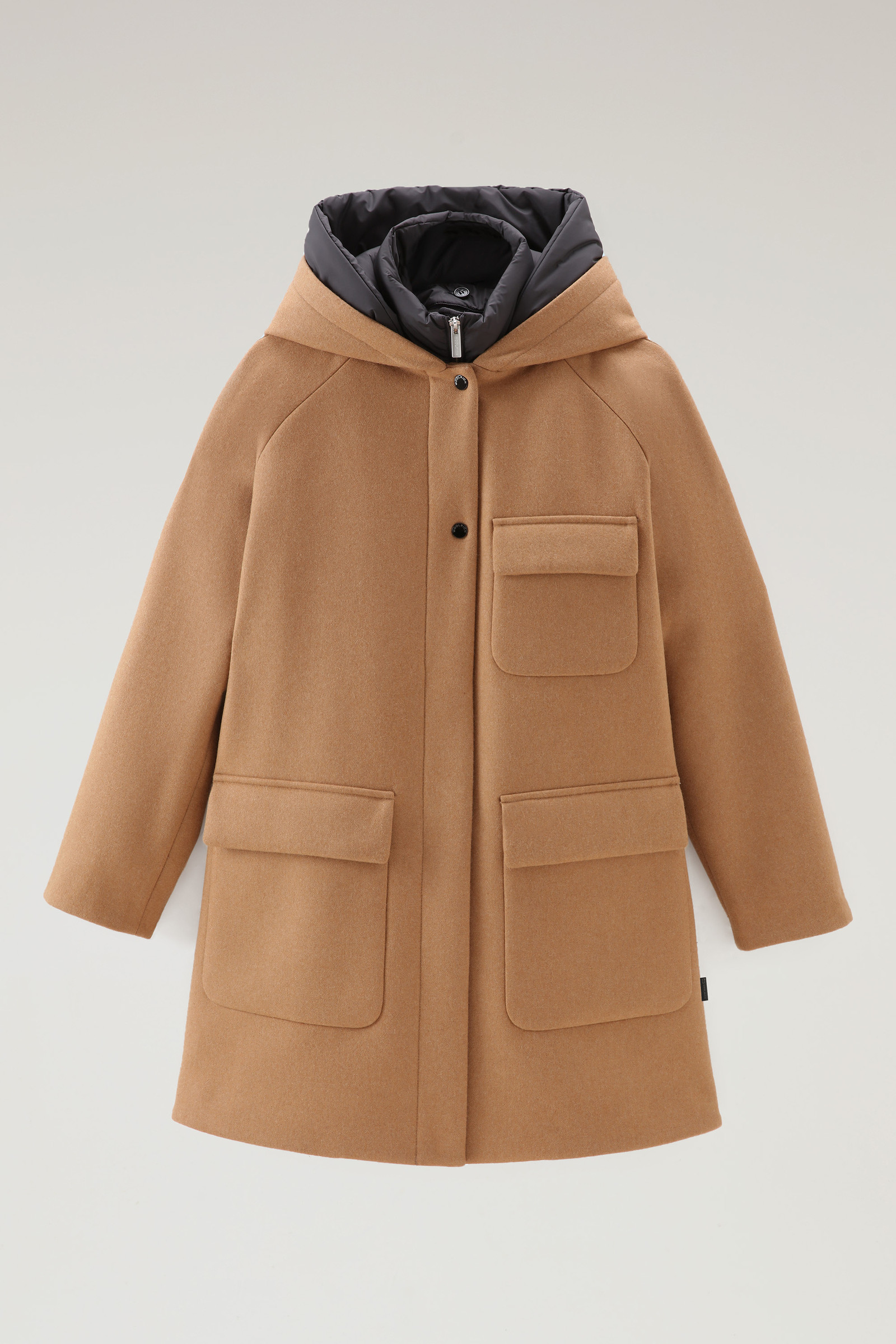 Manteco Wool Sideline 2-in-1 Coat - Women - Brown