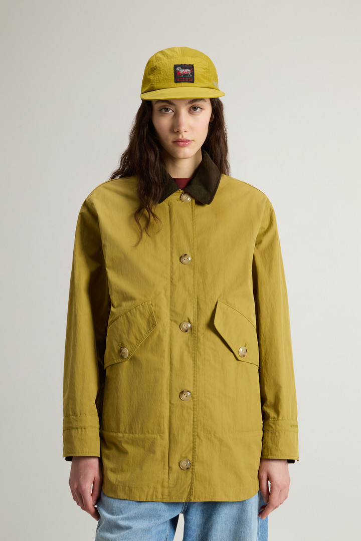 Jacket in Limonta Cotton Blend Green photo 1 | Woolrich