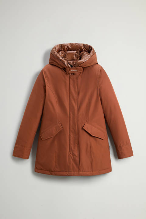 Arctic Parka aus Ramar Cloth Braun photo 2 | Woolrich