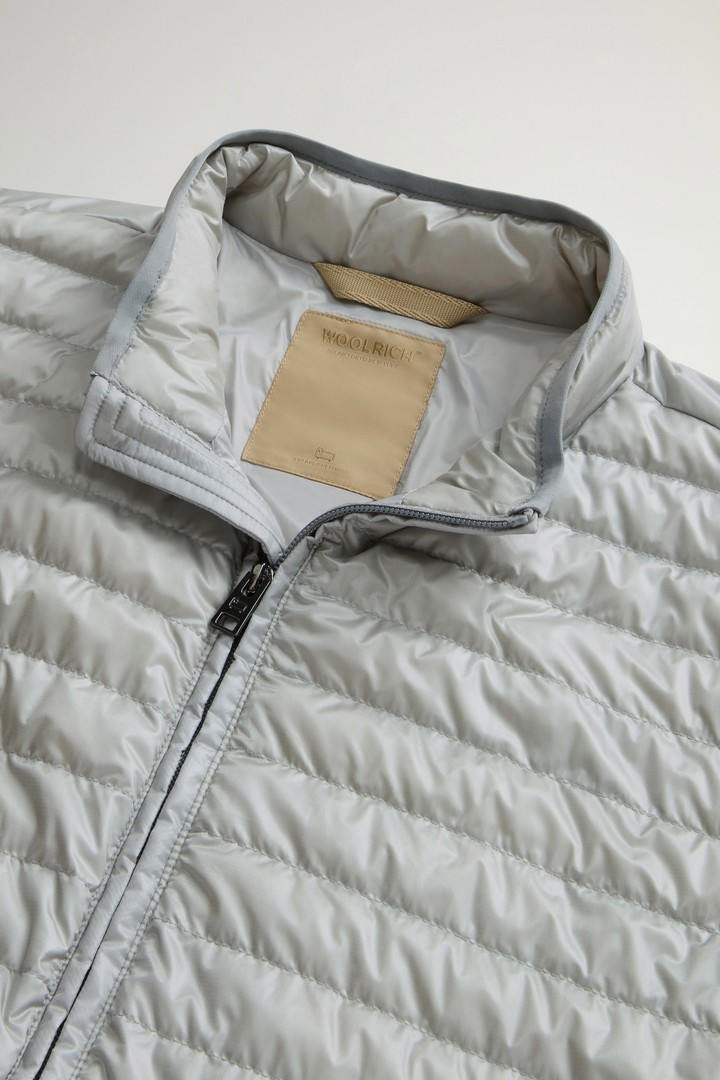 Lightweight Allen Down Jacket in Ripstop Nylon Gray photo 6 | Woolrich