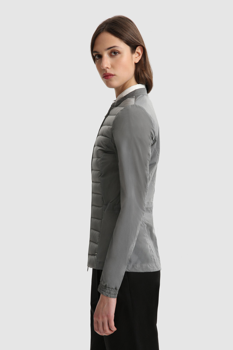Violet quilted jacket