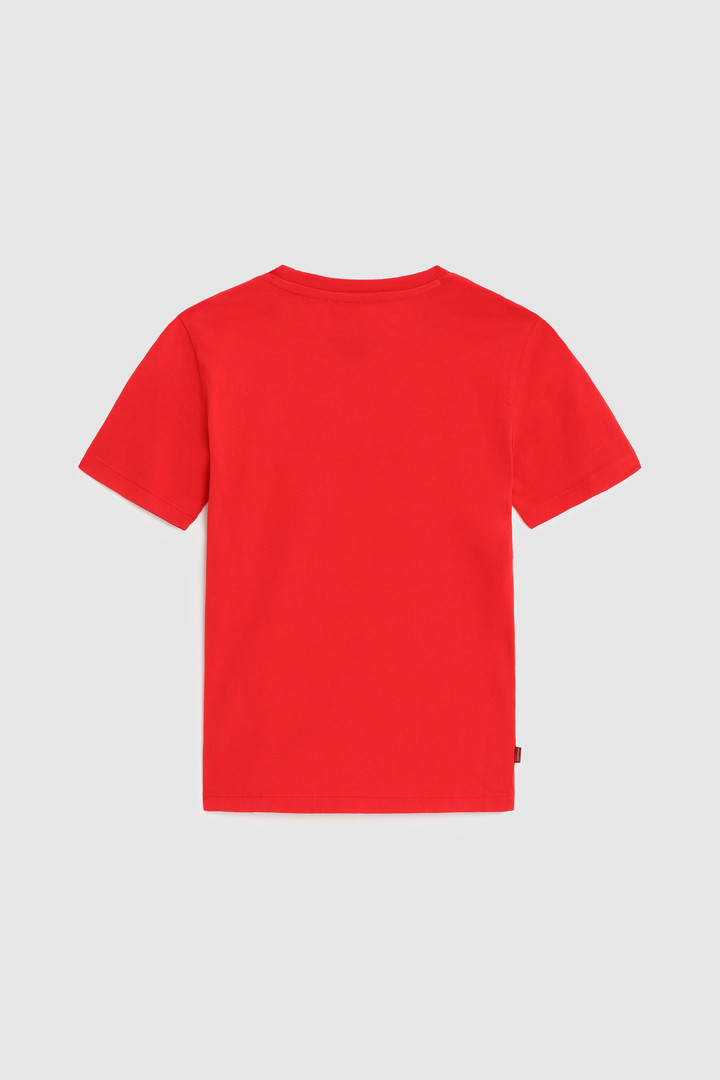 T-shirt en coton luxe à logo
