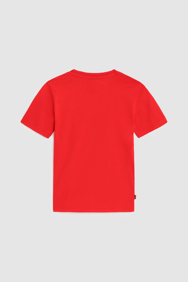 T-shirt en coton luxe à logo