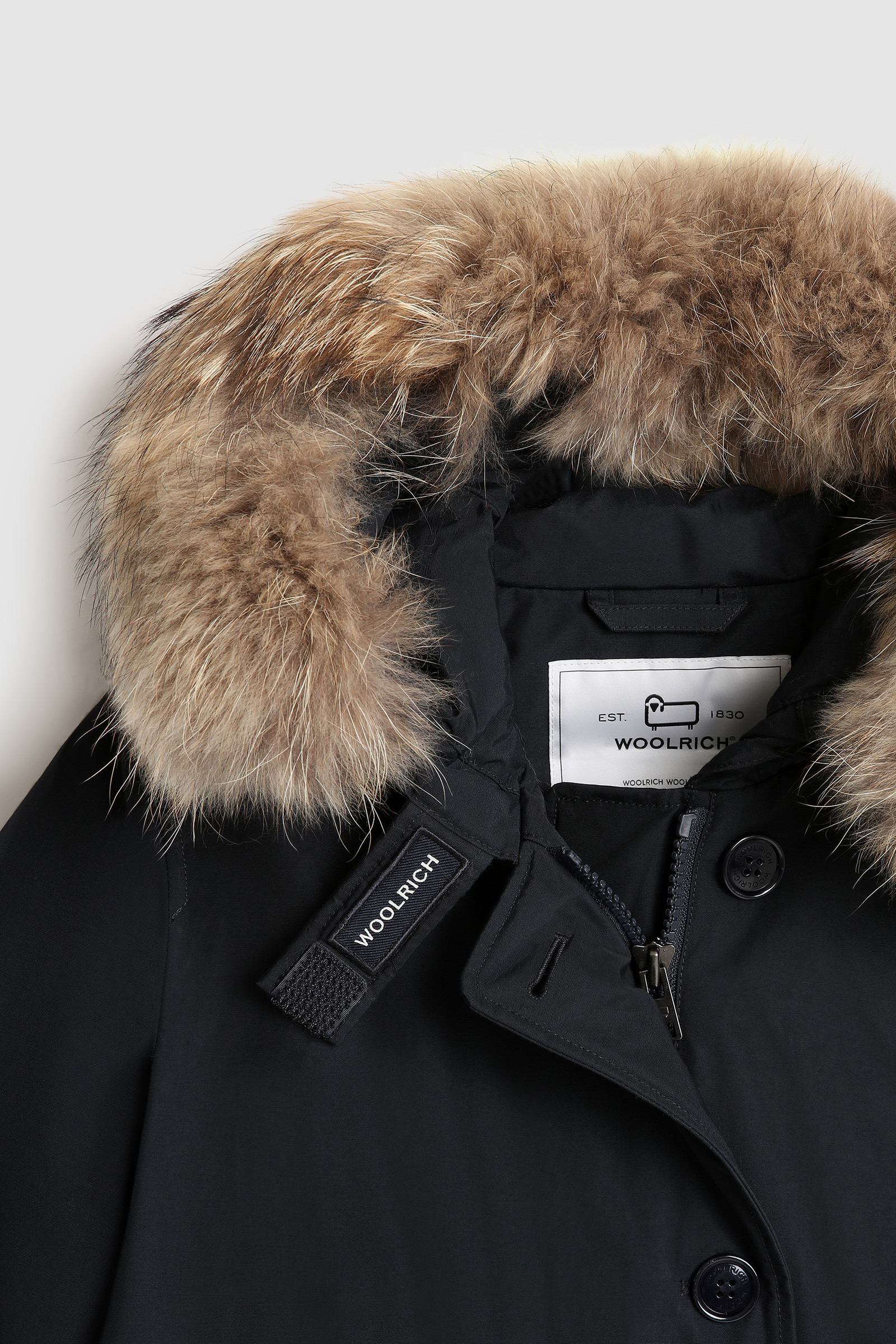 Authentic Arctic Parka mit abnehmbarem Waschbärfell