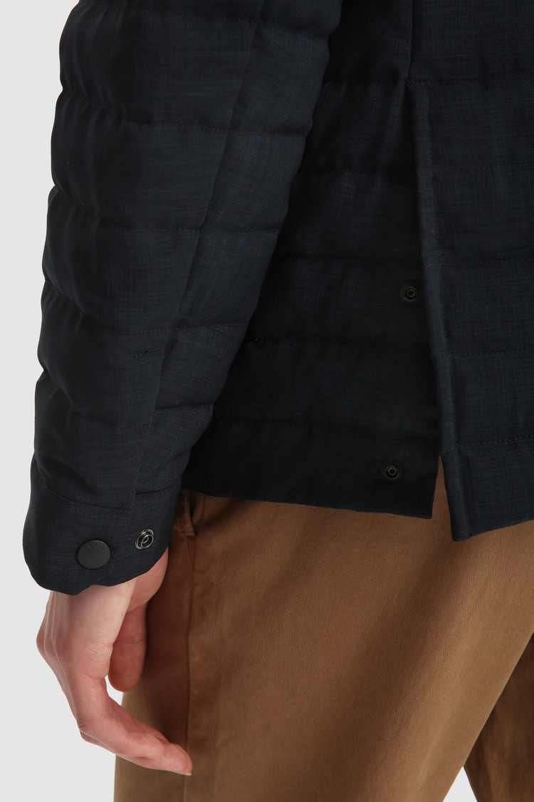 City Field Jacket in wool effect fabric