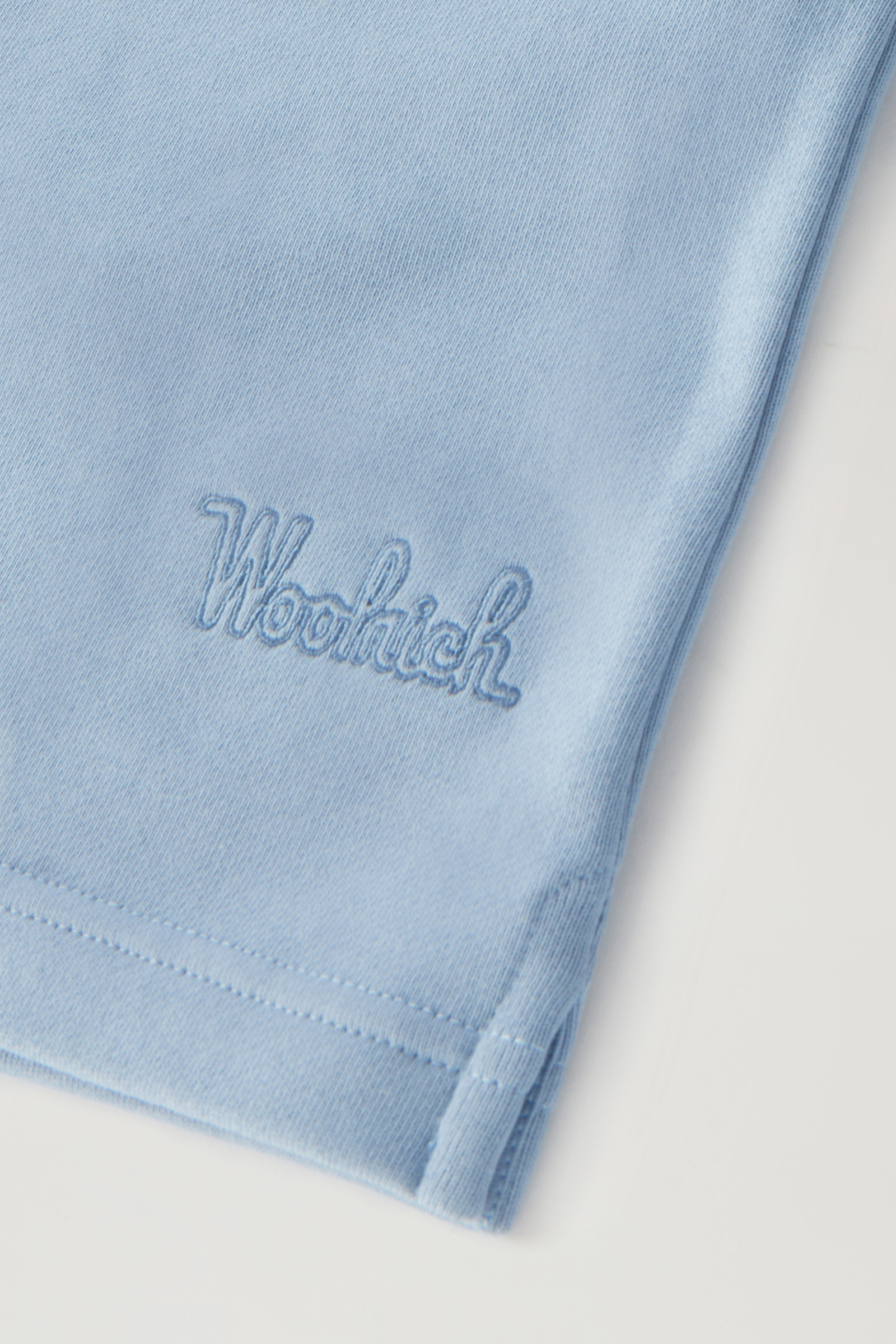 Light Shorts in Pure Cotton Blue photo 6 | Woolrich