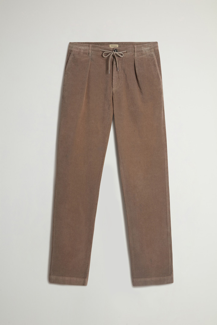 Garment-Dyed Corduroy Milton Pants Brown photo 3 | Woolrich