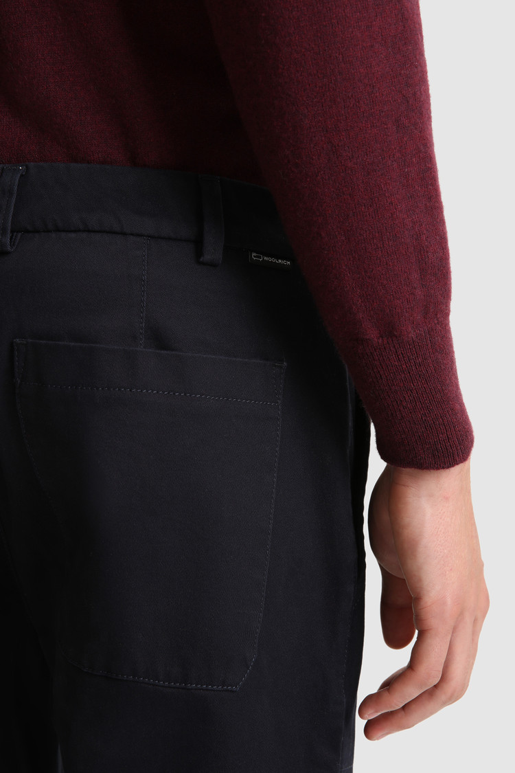 Pantalon en coton brossé Maverick
