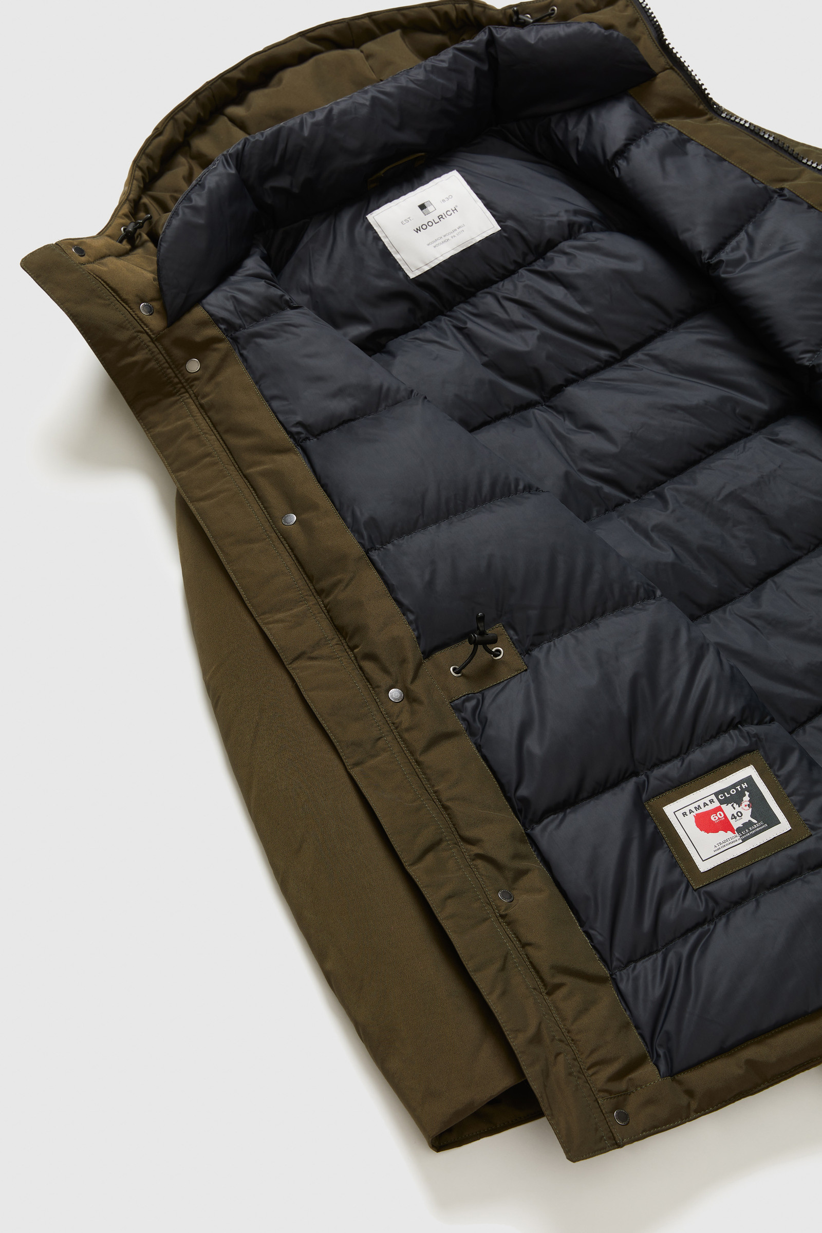 Cleveland Parka Green photo 10 | Woolrich