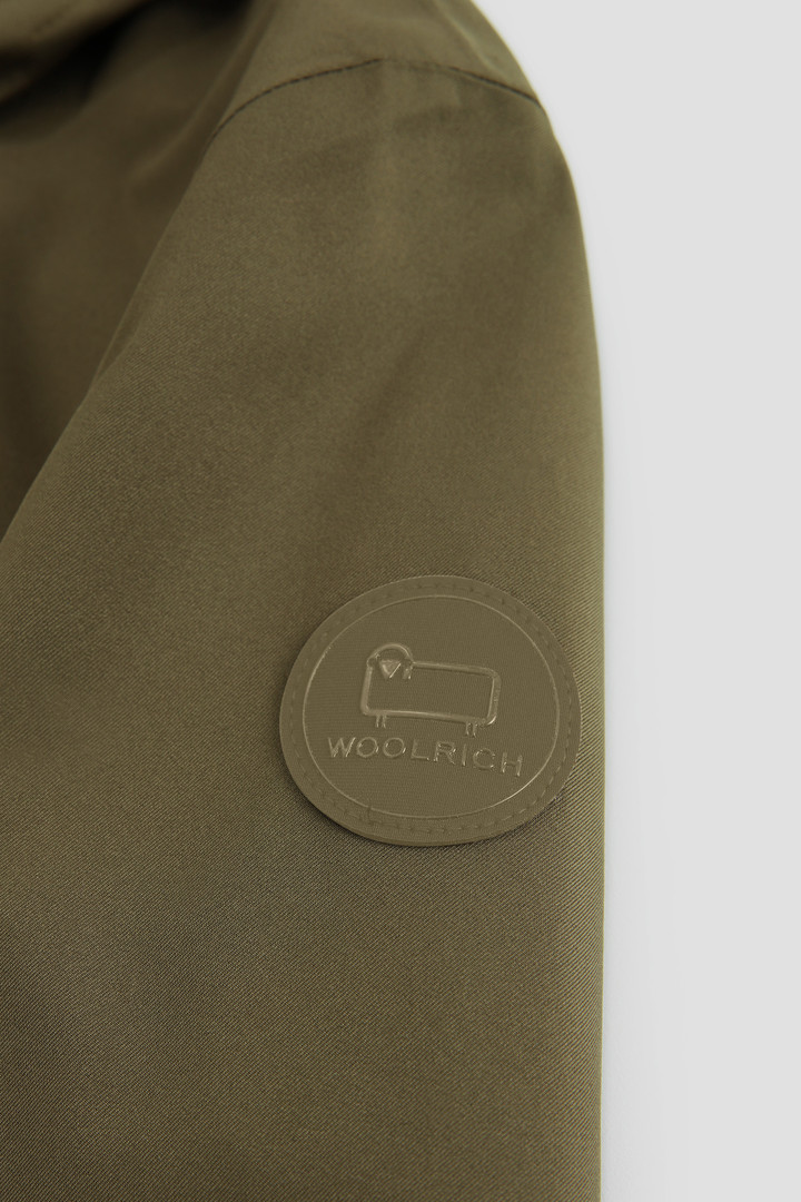 Leavitt Ultralight Waterproof Parka Green photo 6 | Woolrich