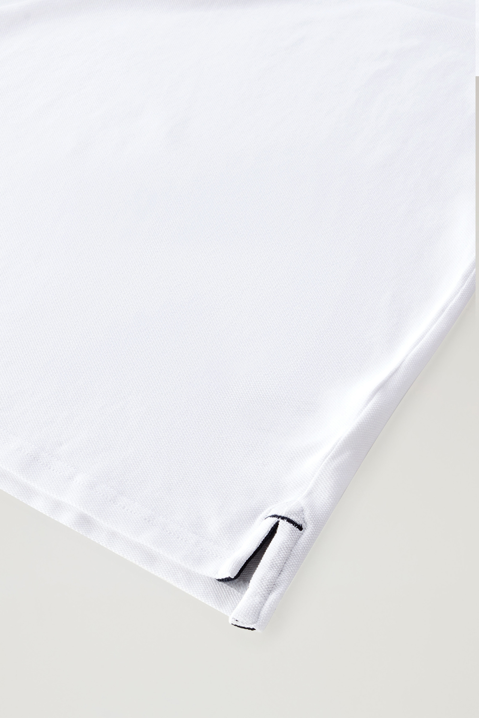 Poloshirt aus reinem Baumwollpikee weiß photo 7 | Woolrich