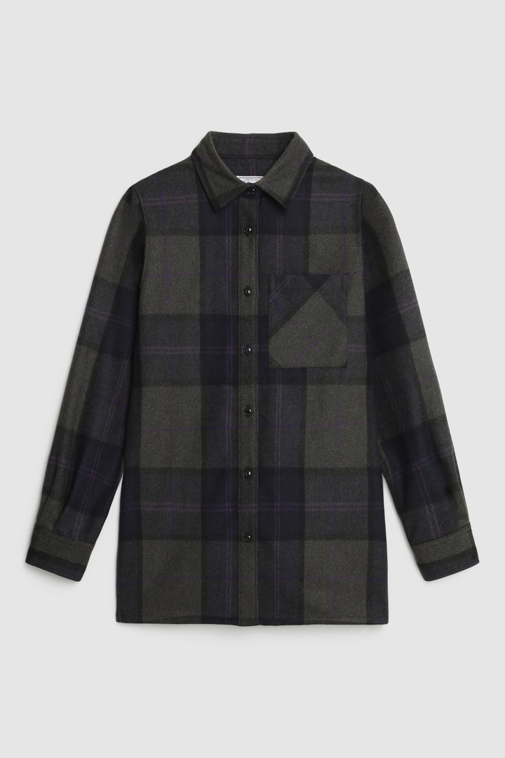 Boyfriend Overshirt - Made in Usa Green photo 7 | Woolrich