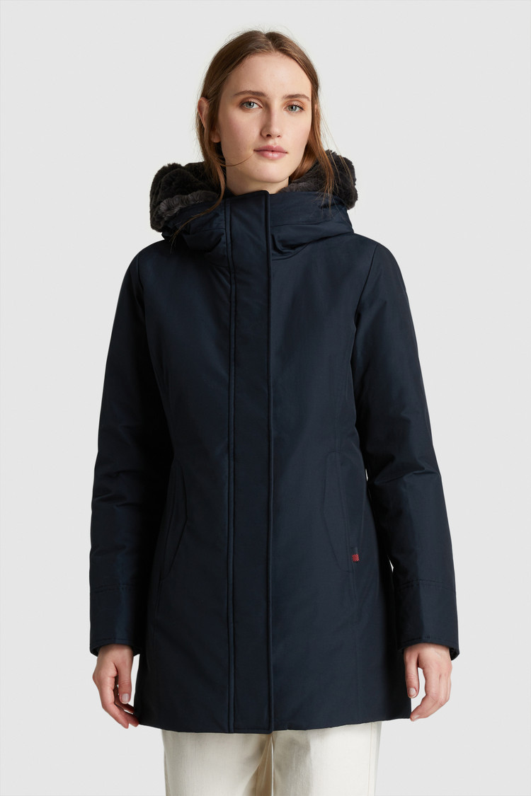 Boulder Parka with faux fur