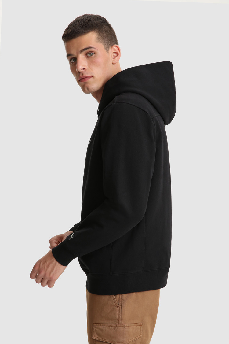 American brushed cotton hoodie