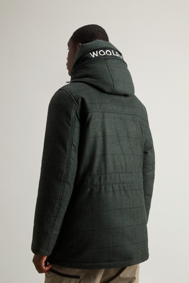 Arctic Parka Evolution in lana italiana riciclata Verde photo 4 | Woolrich