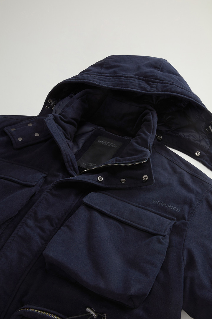 Veste en coton élastique by Todd Snyder Bleu photo 6 | Woolrich