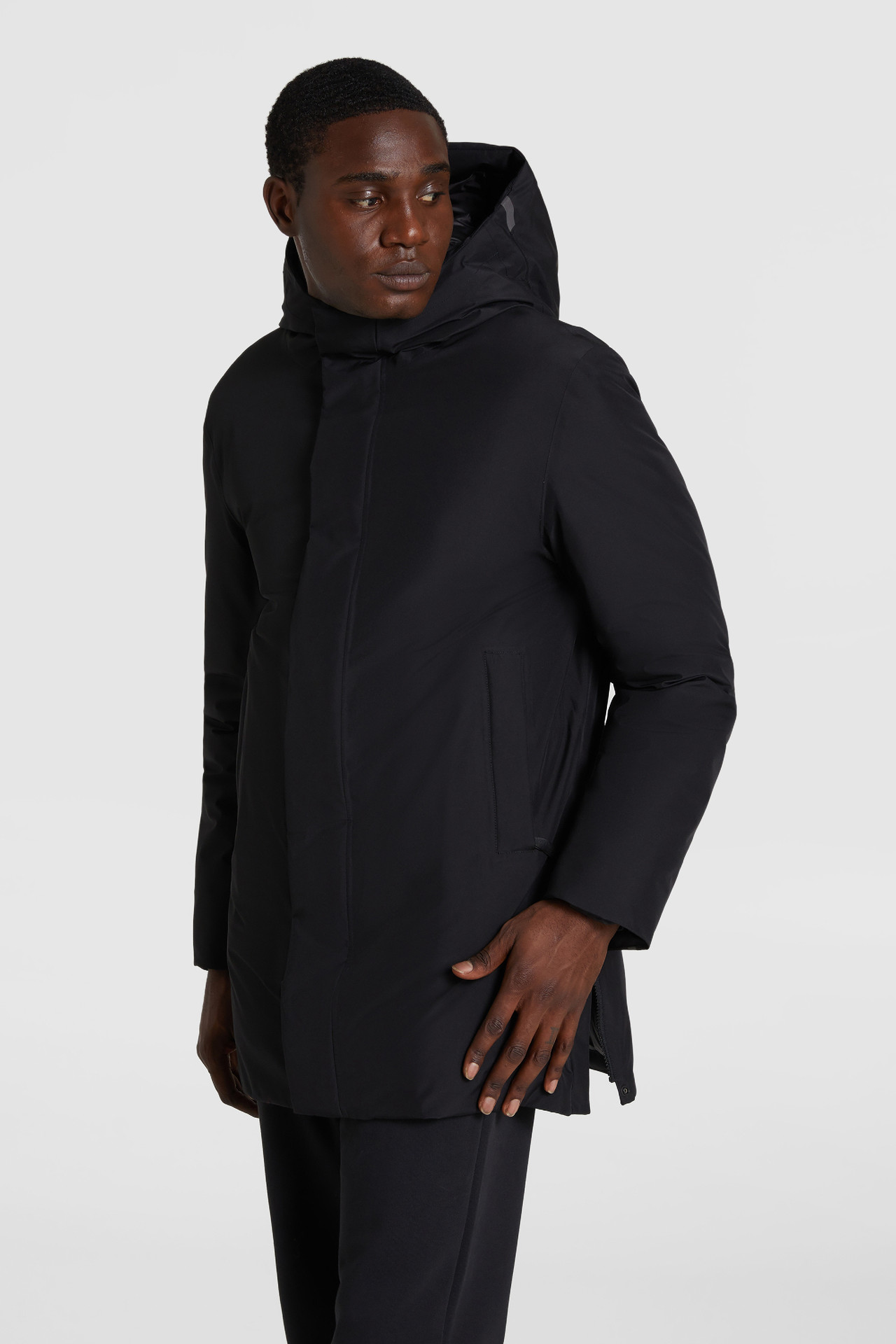 City Cappotto Con Cappuccio