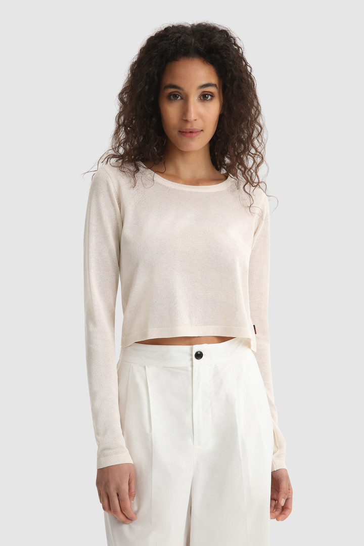 Long-sleeve crew neck