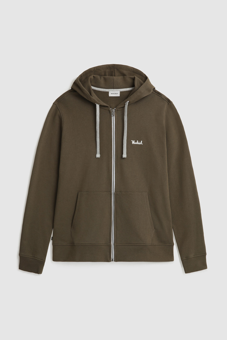 Essential full-zip hoodie