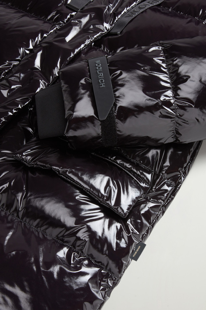 Quilted Parka in Glossy Nylon Black photo 8 | Woolrich