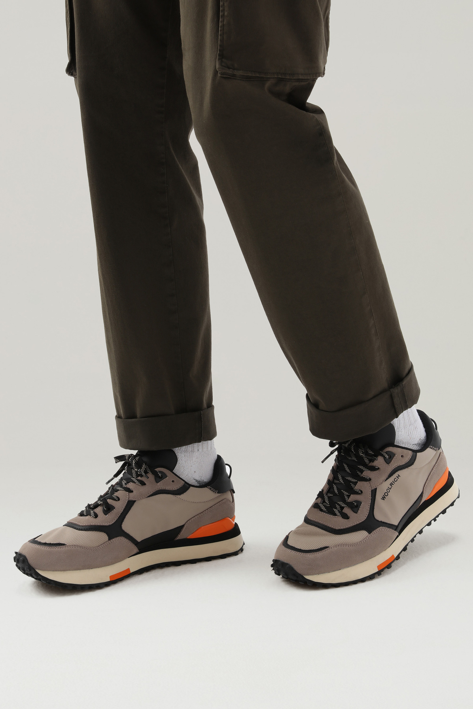 Asia Running Sneakers Beige photo 7 | Woolrich