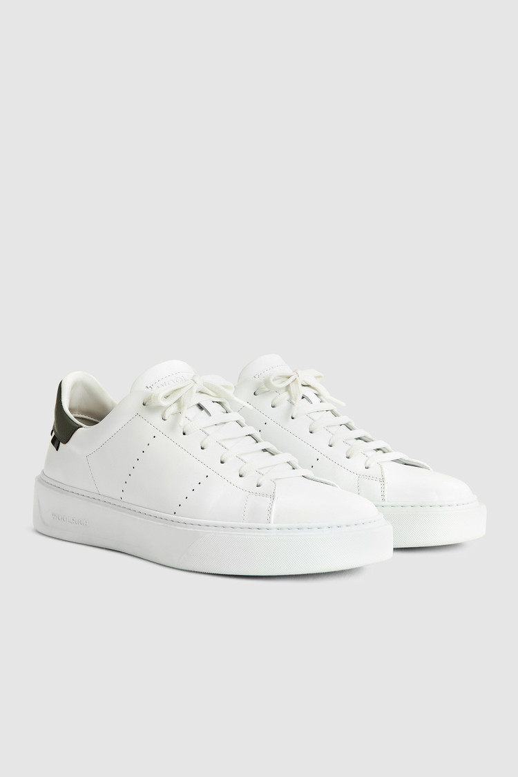 Klassische Court Ledersneaker