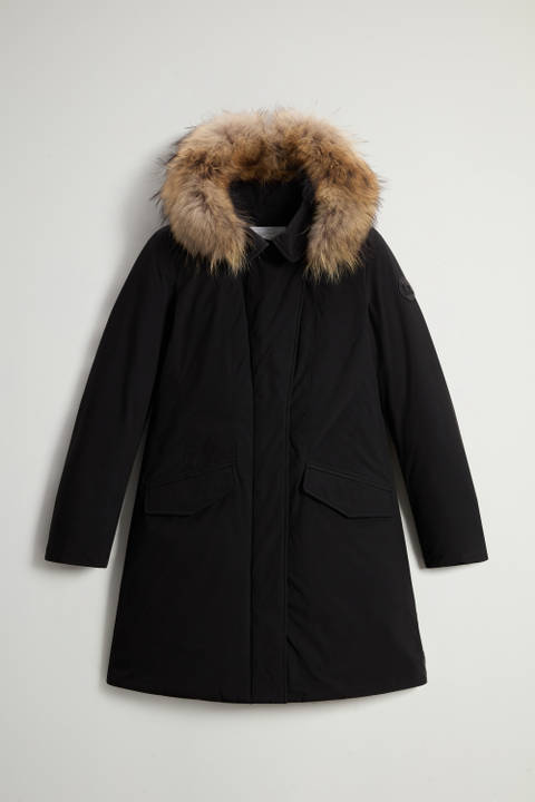 Modern Vail Parka mit abnehmbarer Kapuze Schwarz photo 2 | Woolrich