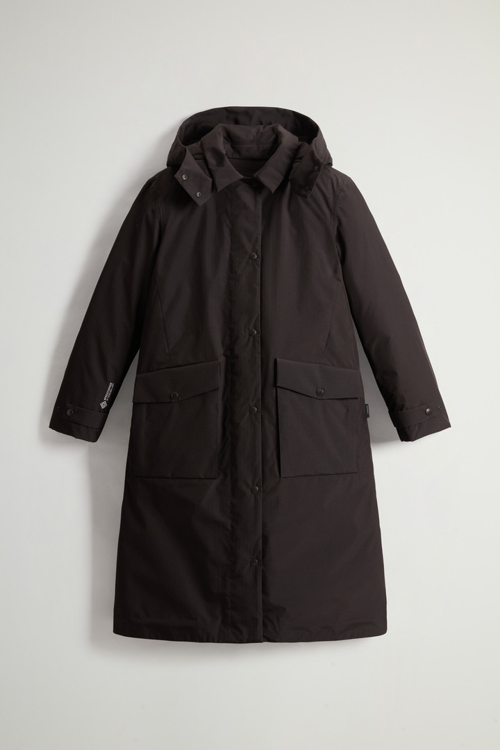 Coat in WINDSTOPPER GORE TEX Women Black