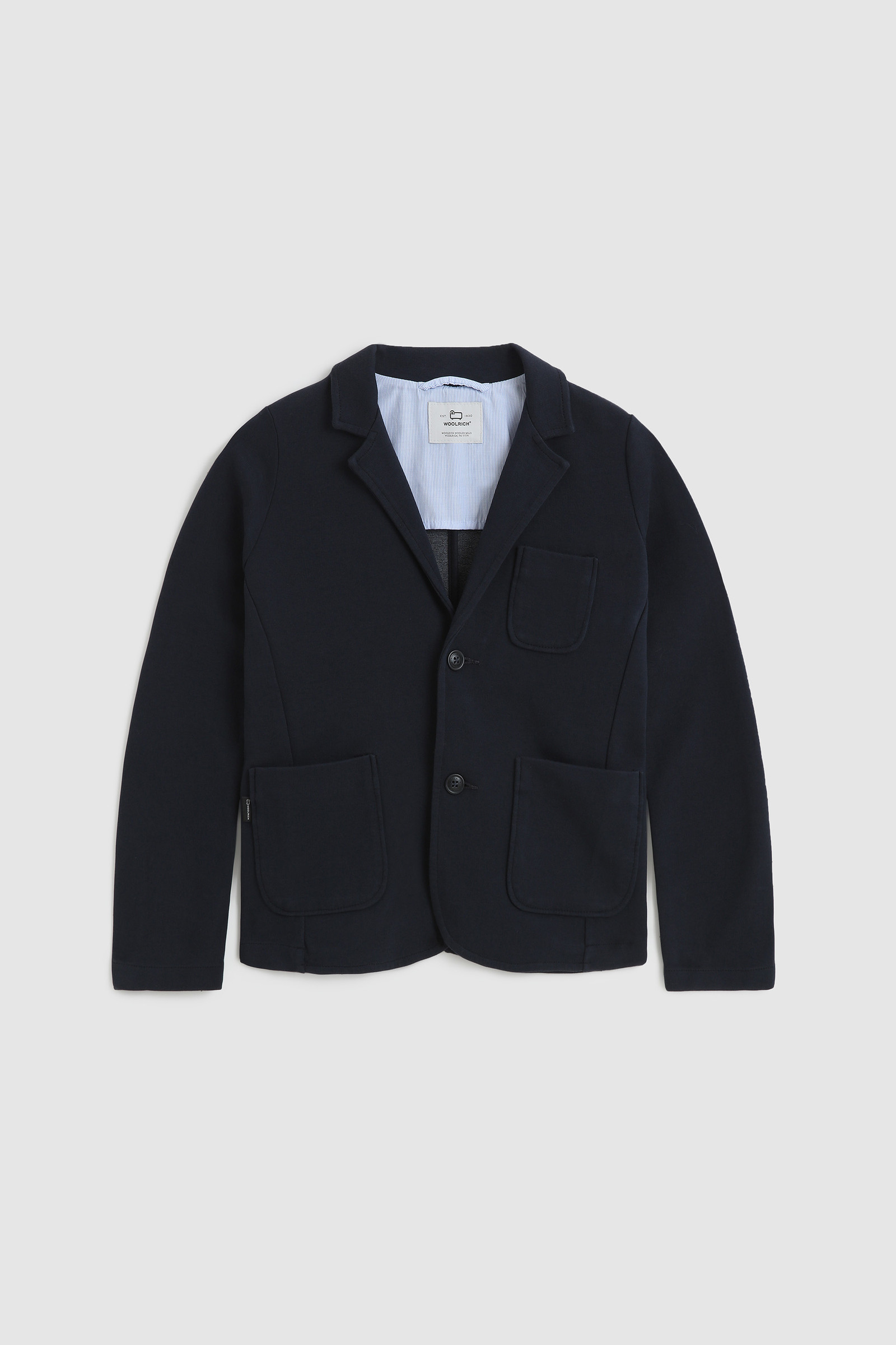 «Blazer» Interlock de niño azul | Woolrich