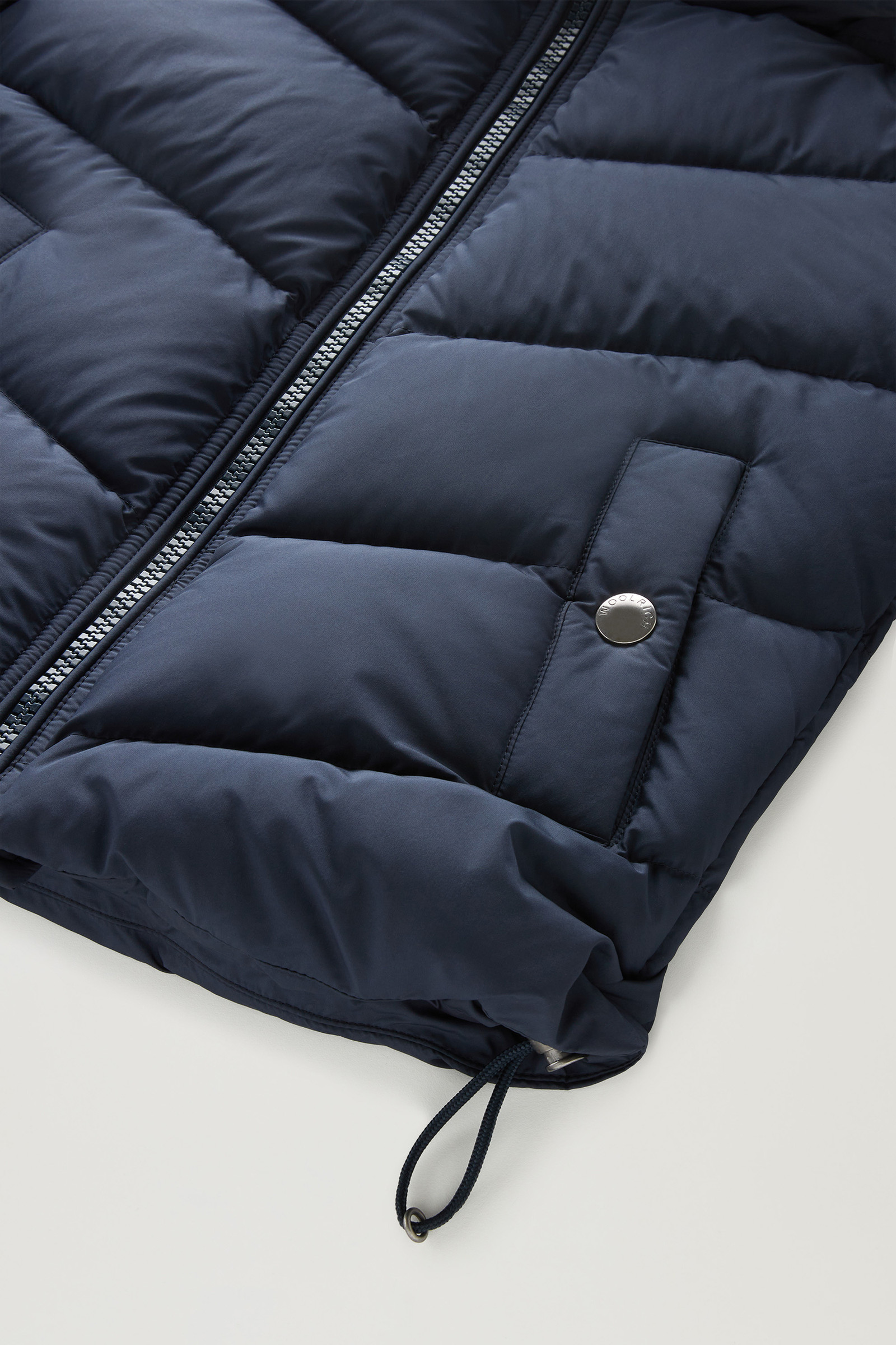 Piumino Authentic da bambino con cappuccio blu photo 5 | Woolrich