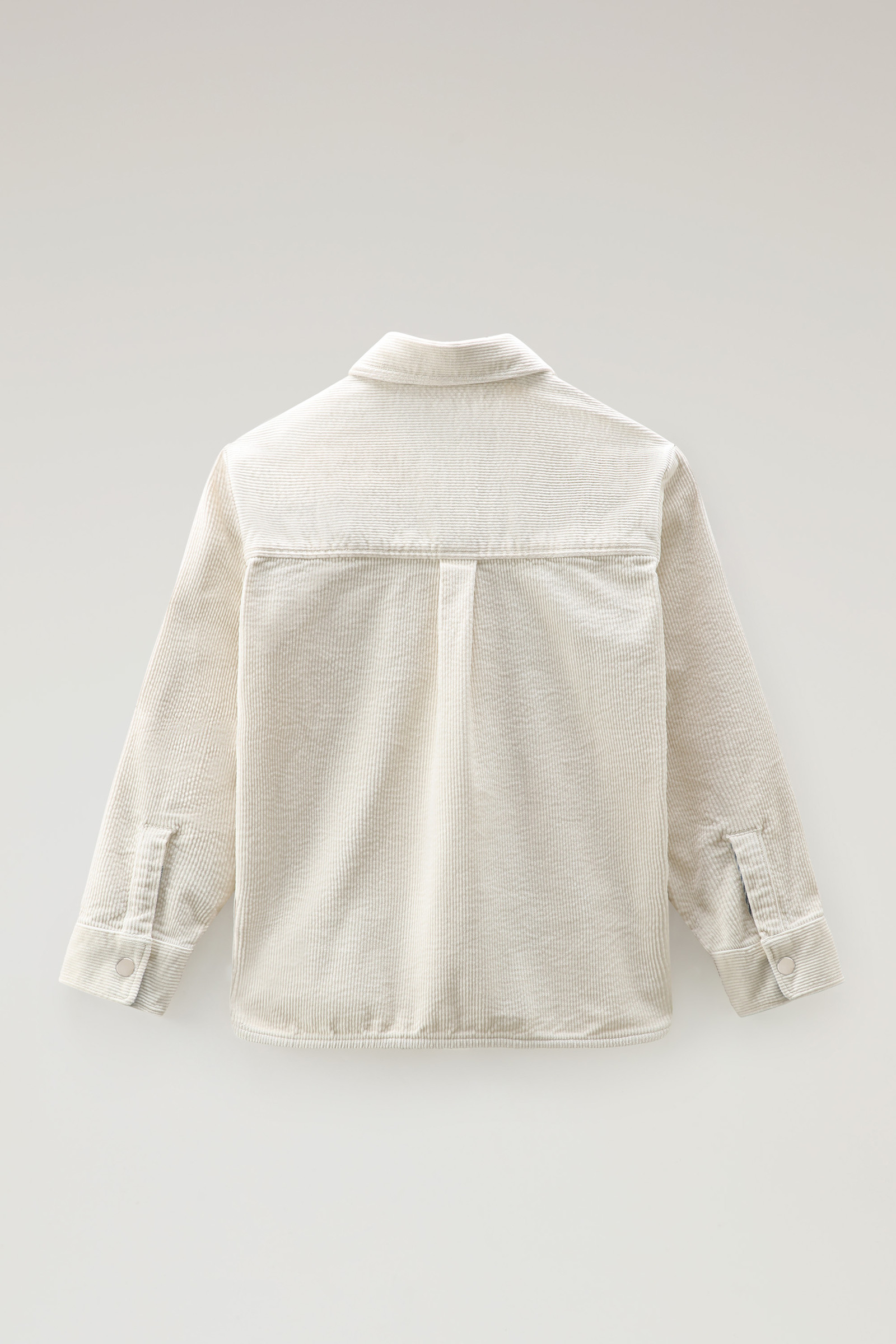 Girls' Corduroy Overshirt White photo 2 | Woolrich