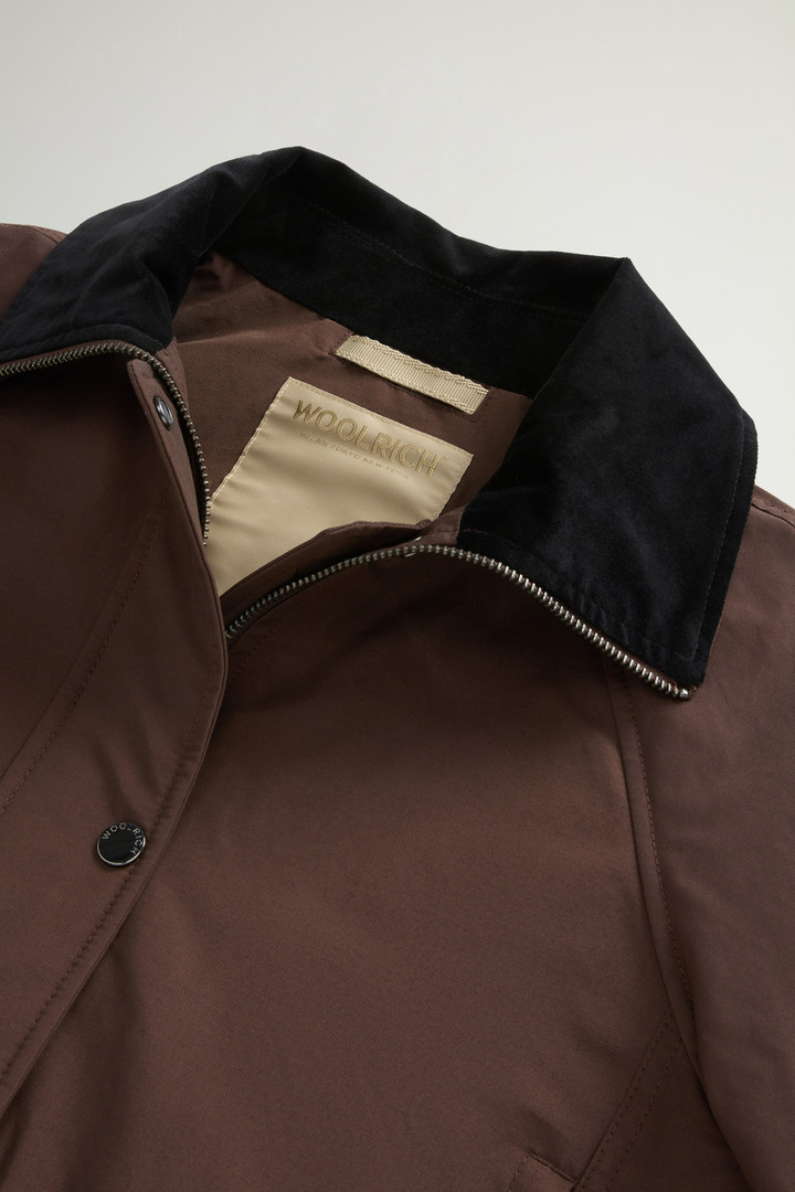 Ramar Cloth Jacket with Corduroy Collar Brown photo 6 | Woolrich