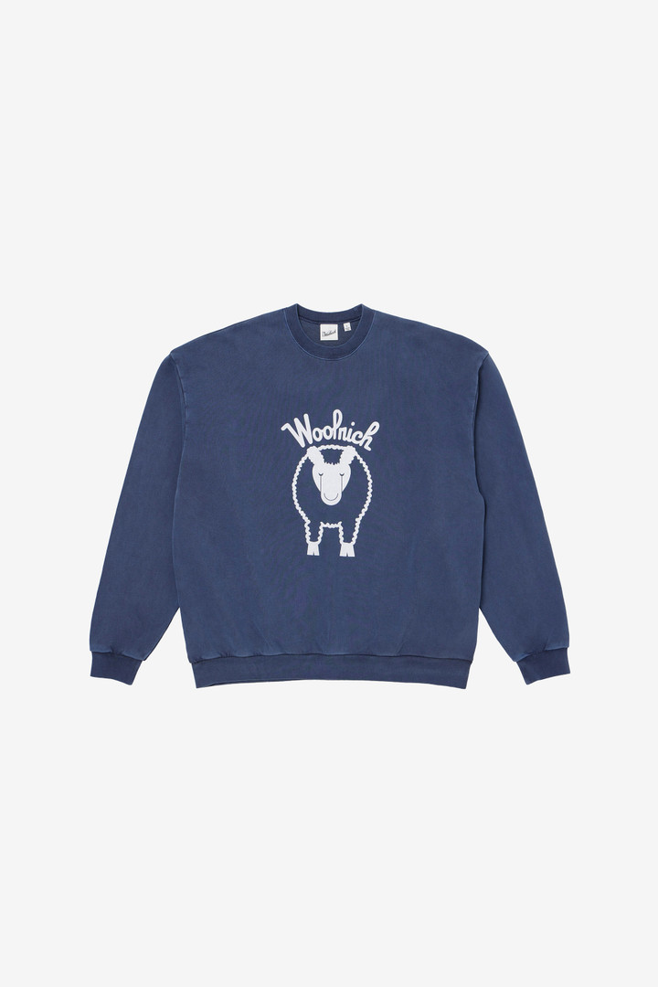 SHEEP SWEATSHIRT Blue photo 1 | Woolrich