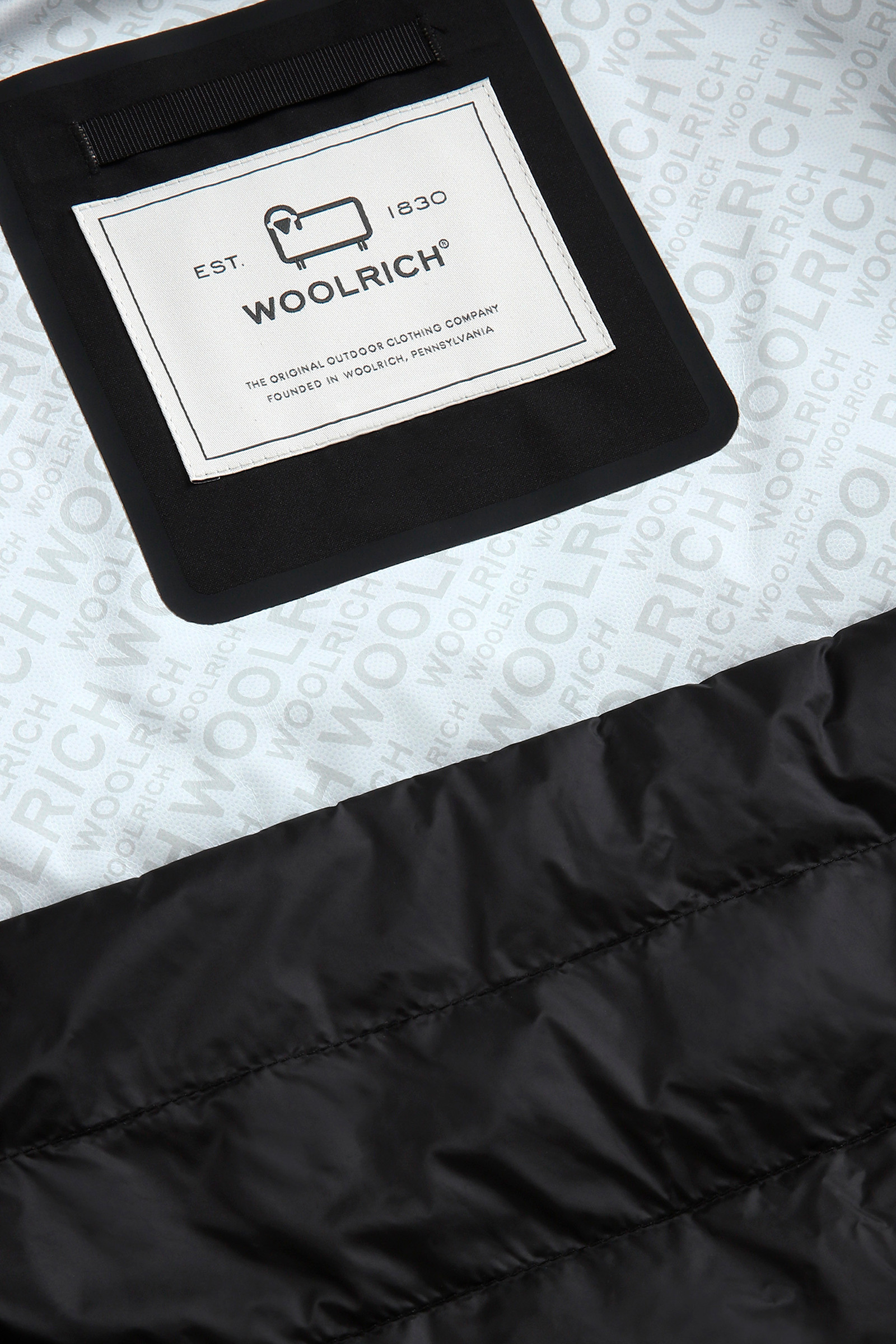 Bomber Sailing doppio strato imbottito Nero photo 9 | Woolrich