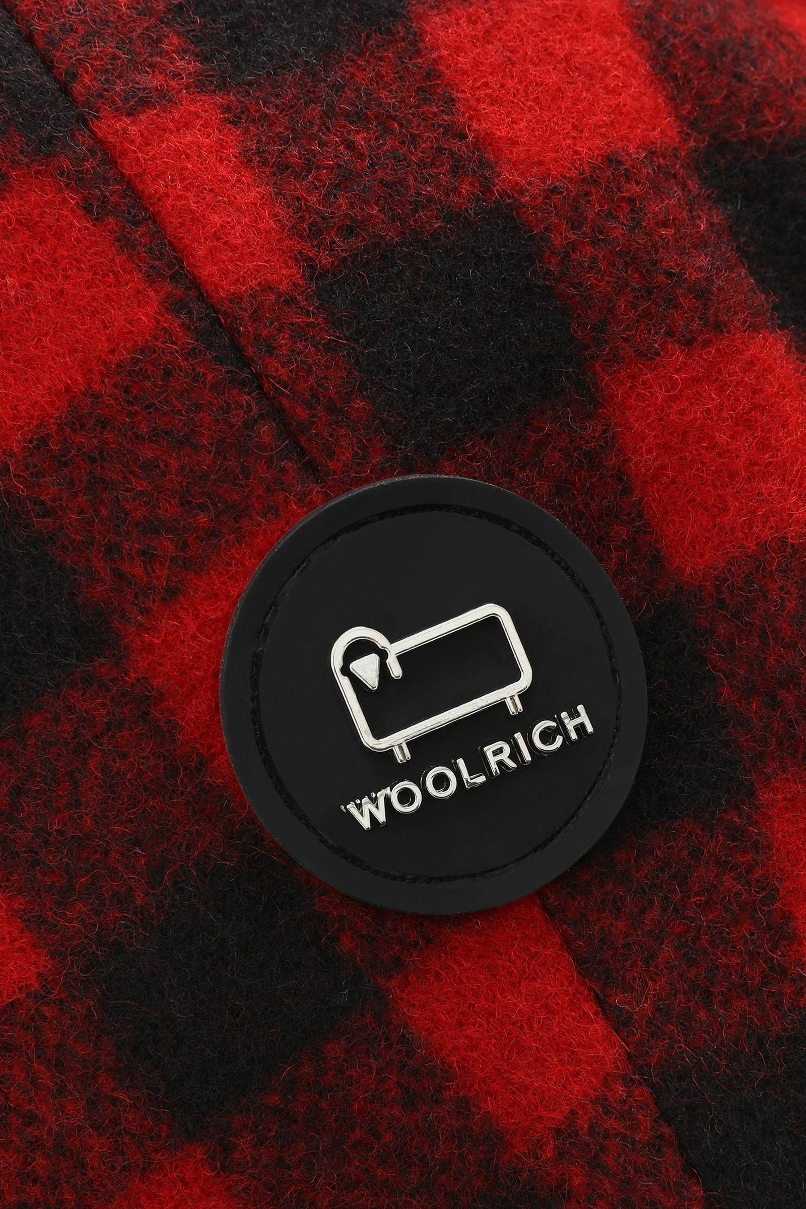 Surchemise à motif Buffalo Check pour grand chien Temellini / Woolrich Rouge photo 8 | Woolrich