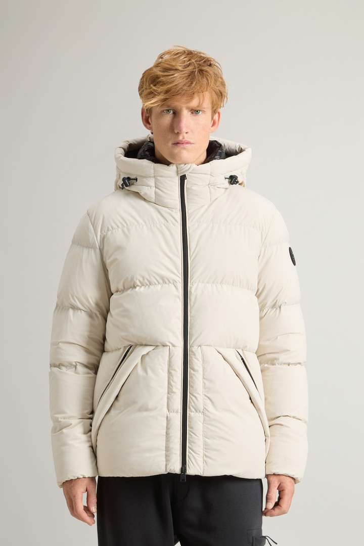 Doudoune Sierra Supreme en nylon élastique Blanc photo 1 | Woolrich