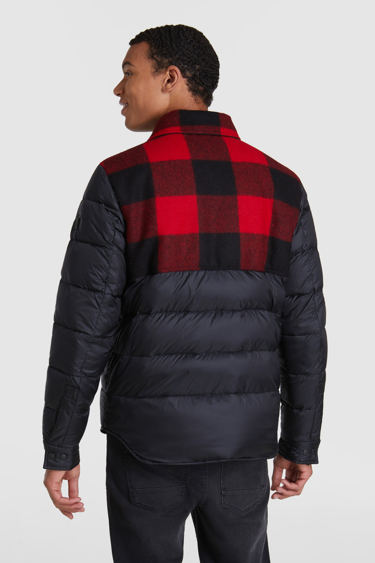Rowland reversible jacket with shirt collar